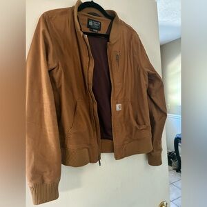 Carhartt Tan Bomber Jacket